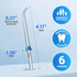 Water Flosser Replacement Tips for Waterpik - 6 Classic Jet Tips Replacement Heads