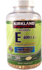 Vitamin E 400 IU, 500 Softgels, Supports Healthy Immune Function