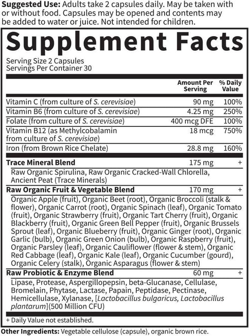 Vitamin Code Healthy Blood, 60 Capsules