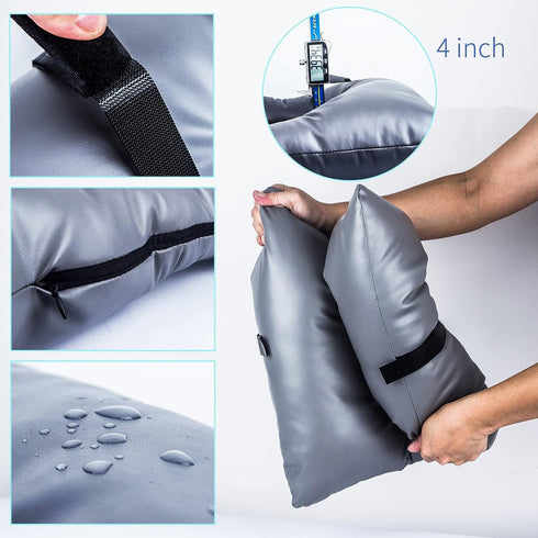 MINIVON Commode Commode Commode 17" 17" Bedside Cushion, Universal Fit, Seat Cushion for Elderly, Soft Seat Pad Cover