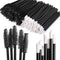 Tbestmax 200 Disposable Mascara Wand Spoolies and Lip Brushes, Lipstick Lipgloss Applicator for Eyelash Extension Kits