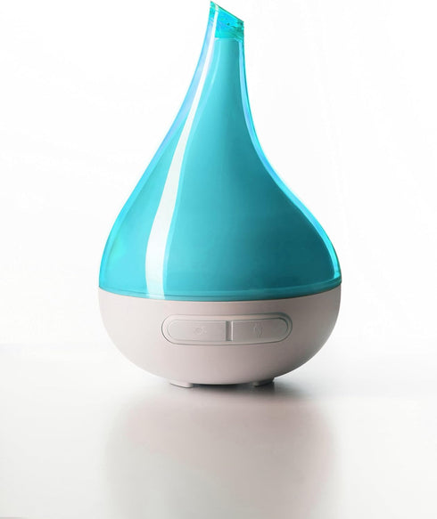Quooz Lull Ultrasonic Aromatherapy Essential Oil Diffuser, High Capacity Diffuser with Auto Shut- Off
