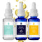 PURSONIC Anti Aging Skin Care Set - 3 Serums: Hyaluronic Acid, Retinol & Vitamin C for Women - Hydrating Face Serum