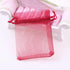 Wuligirl 100pcs Sheer Organza Bag 4X6 with Drawstring - Jewelry Pouches for Party Wedding Favors