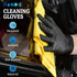 Hand-E Touch Black Nitrile Disposable Gloves, Latex Free for BBQ, Tattoo, Hair Dye, Cooking, Mechanic Use