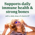 MegaFood Vitamin D3 2000 IU (50 mcg) - 90 Tablets, Immune Support, Vegetarian, Non-GMO, Kosher