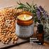 Indigofairs 7oz 40 Lavender Scented Candle - Soy Wax Aromatherapy Candle for Stress Relief & Relaxation Hours Long