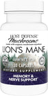 Host Defense Mushrooms Lion's Mane - Brain Health Support Supplement for Focus & Memory Function, 30 Capsules