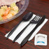 100 Plastic Forks Black Medium Weight, Disposable Cutlery for Celebrations, Parties, Events, Everyday Use