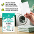 Packaging 60 Count MomRemedy Laundry Detergent Sheets with Powerful Stain Fighting Enzymes - Made in EU, Sulfate Free