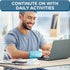 Comfytemp Wrist Ice Pack Wrap - Carpal Tunnel Relief, 2 Gel Packs, Hot Cold Compression Brace for Hand Injuries