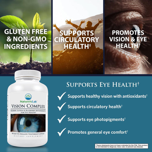Nature's Lab Vision Complex | 90 Capsules