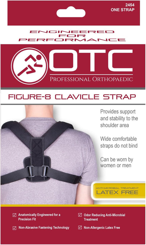 OTC Clavicle Strap, Figure-8 Style, Select Series, Medium Size.