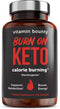 Vitamin Bounty Burn On Keto Multivitamin, Nutritional Support with Magnesium, Potassium, and MCT, 60 Capsules