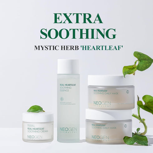 NEOGEN DERMALOGY Real Heartleaf Soothing Daily Pad, Heartleaf Toner Pad, 40 Pads