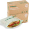 Home Compostable Resealable Sandwich Bags, 7"x7", Microwave & Freezer Safe, 200 Count