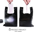 Personal Disposal Bags, Sanitary Napkin Bags Set of 300 Pack, Black Little Waste Bags