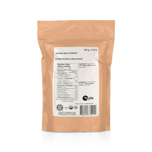 Yupik Organic Yellow Maca Powder, 8.8 oz, USDA Certified, Gluten-Free, Raw, Vegan, Kosher, Nutty & Earthy Superfood
