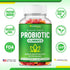 Probiotic Gummies for Adults and Kids, Max Strength 5 Billion CFU | Organic Sugar Free Gummies for Digestive Health |