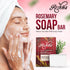 Reshma Beauty Rosemary Soap, Infused with Rosemary Oil and Olive Oil, Anti-Aging Face & Body Soap Bar, 5.5 oz