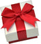 Paialco Jewelry Package Paper Gift Box - Red Ribbon Bow-Knot, 2.25 x 2.25 Inches