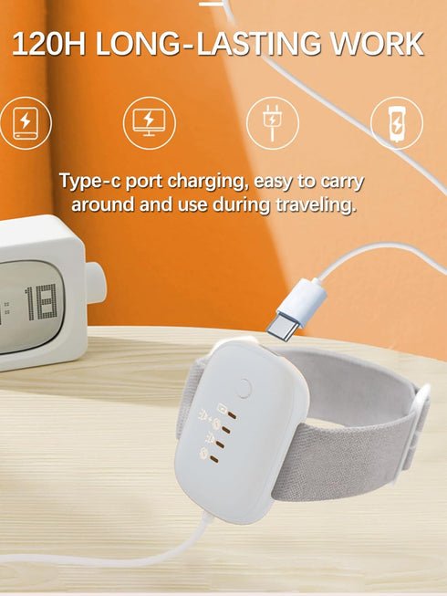 Bed Wetting Alarm for Boys Girls, USB Rechargeable Bedwetting Alarm System, Loud Sound and Vibration, 3 Reminder Modes