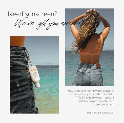 Reef Safe Sunscreen SPF 30 Mineral Travel Face Lotion, Biodegradable, Zinc, Oxybenzone & Octinoxate Free, Made in USA