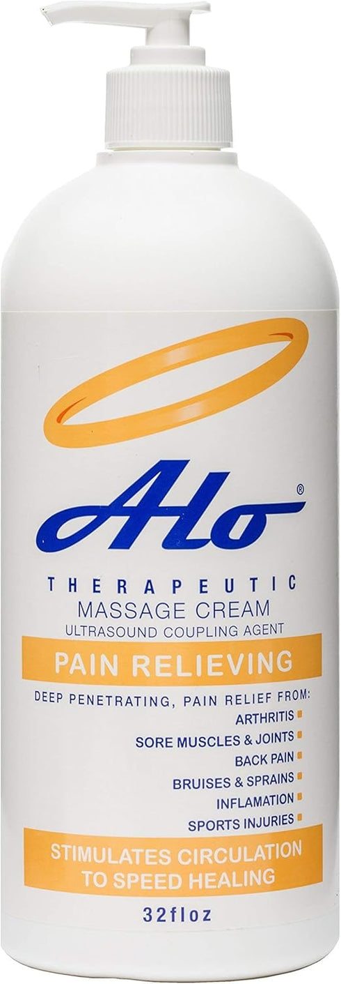 ALO Pain Relief Cream Therapy (32 oz with Pump) for Arthritis, Back Pain, Sciatica, Sore Muscles