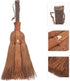 Witch Broom Mini Natural Whisk Broom, Thai Desk Cleaning Tool for Computer Keyboard & Wedding Table Decor
