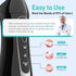 COSLUS Water Dental Flosser Teeth Pick: Portable Cordless Oral Irrigator, 300ML, IPX7 Waterproof Electric Waterflosser