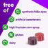 Gummy B6, B12, 120 Count, 60 vitafusion Adult Vitamin Supplement for Men, Berry Flavored, A, C, D, E, Daily, Day Supply