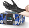 Hand-E Touch Black Nitrile Disposable Gloves, Latex Free BBQ, Tattoo, Hair Dye, Cooking, Mechanic