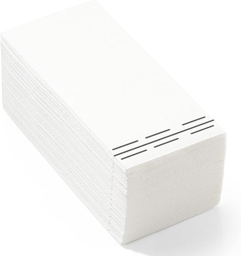 100 Pack Linen Feel Guest Paper Hand Towels - Super Absorbent Disposable Towels for Bathroom, Events