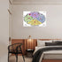 MISKYN Menstrual Cycle Poster Watercolor Nutrition Menstrual Cycle Diagram Female Menstrual Cycle Infograph Canvas