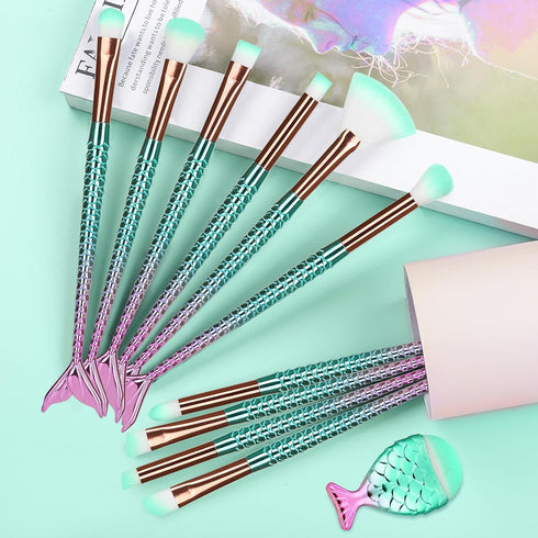 Makeup Brush Set, 11Pcs Eye Makeup Brushes for Eyeshadow, Concealer, Eyeliner