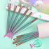Makeup Brush Set, 11Pcs Eye Makeup Brushes for Eyeshadow, Concealer, Eyeliner