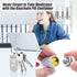 2 Pack Portable Pill Case, Bling Rhinestone Pill Container Box, Waterproof Medication Holder Organizer with Keychain