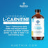 NuEthix Formulations Liposomal L-Carnitine Supplement - 600mg with L-Citrulline for Healthy Weight Management