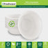 Freshware Paper Bowls - Disposable 32 oz Soup Bowl, 50-Pack Biodegradable Sugarcane Fiber Serving Bowls - Heavy Duty Bagasse for Hot Food Plates - Microwave & Freezer Safe, Stackable Dinnerware by Freshware