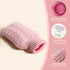 samply Hot Water Bottle with Knitted Cover, 2L for Hot and Cold Compress, Ideal for Pain Relief, Pink