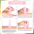 Nuanchu 4 Pieces Facial Cupping Massage Cups & Gua Sha Boards Set, Heart Shape Gua Sha Scraping Board for Face Eyes Neck