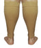 Runee Extra Wide Calf Compression Sleeve for Leg Support, Relief from Calf Pain & Shin Splint, Varicose Veins (Beige)