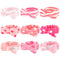 9 Pack Pink Spa Headband for Washing Face - WHAVEL, Fluffy Hair Band for Skincare