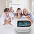 Fingertip Pulse Oximeter with Alarm, High Definition OLED Oxygen Monitor, Fast Accurate Oxymeter, Includes Batteries &