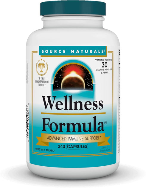 Source Naturals Wellness Formula, Herbal Defense Complex - 240 Capsules