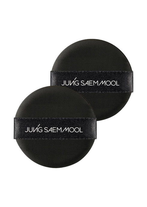 JUNG SAEM MOOL Natural Cover Cushion Puff, 2.1 Inch Round Shape for Smooth Fitting