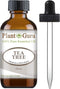 Tea Tree Essential Oil 2 oz - 100% Pure Undiluted Therapeutic Grade Extract for Skin, Body, Hair Growth, Acne