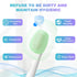 6 Packs Toothbrush Covers, Silicone Caps for Electric Toothbrush Replacement Heads & Manual Toothbrush