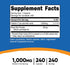Nutricost Vitamin C with Rose Hips 1025mg, 240 Capsules - Vitamin C 1,000mg, Rose hips 25mg, Premium, Non-GMO, Gluten Free Supplement