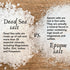 Pure Dead Sea Salt, 5Lb, Fine Bath Salts for Soaking, Acne Eczema Psoriasis Treatment, Fragrance-Free